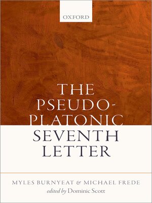 cover image of The Pseudo-Platonic Seventh Letter